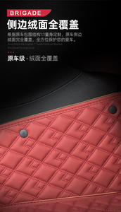 Tapis de sol de voiture sport 3D 5D antidérapants en cuir de 10 mm d'épaisseur, ensemble complet de 3 pièces, pour ECOSPORT Santa Fe X5 GLC A4 A3 Elantra - Product Image 5