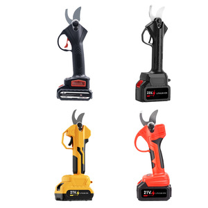 Sécateur de jardin électrique sans fil portable professionnel à batterie Li-ion, télescopique, avec poignée antidérapante en acier inoxydable - Product Image 1