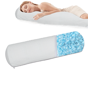 Hot Bán Đầy Đủ Cơ Thể Bộ Nhớ Bọt Thai Sản Gối Có Thể Giặt Xi Lanh Hình Hỗ Trợ Cơ Thể Gối - Product Image 1