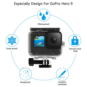 Accessoires <span class=keywords><strong>GoPro</strong></span> 11, boîtier de protection sous-marin étanche à 50 m pour <span class=keywords><strong>GoPro</strong></span> <span class=keywords><strong>Hero</strong></span> 11/10/9 - Product Image 5