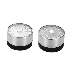 นาฬิกาจับเวลาครัว สแตนเลส ตั้งเวลาได้ ไม่ใช้แบตเตอรี่ ติดแม่เหล็ก สำหรับนักเรียน แก้ปัญหาการจับเวลา - Product Image 1