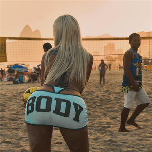 Bộ Bikini Nhà Sản Xuất Tùy Chỉnh <span class=keywords><strong>2025</strong></span> Mùa Hè Mới Của Phụ Nữ Treo In Hông Bọc Bodysuit Bộ Bikini - Product Image 3