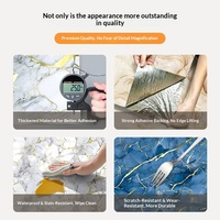 Autocollants muraux en feuille d'or, papier peint décoratif pour fond de télévision, auto-adhésifs, imperméables et résistants à l'humidité, fournis directement par l'usine