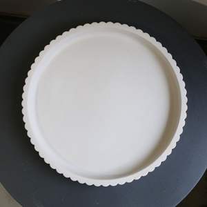 Bandeja de almacenamiento de hormigón redonda Retro minimalista moderna bandeja decorativa de cemento de Mesa para el hogar - Product Image 4