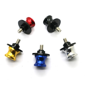 Bobines de dérivation universelles pour moto en aluminium CNC anodisé multicolore, vis de support de dérivation, crochet de stand de paddock - Product Image 3
