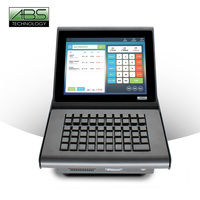 Moniteur TPV 10,4 pouces pratique, système de caisse enregistreuse ABS, processeur Intel J1900, OS Win7/WIN10, garantie 1 an, marque réputée, capacitif