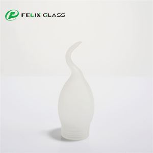 Abat-jour cylindrique industriel FELIX GLASS en verre borosilicate 3.3, fait main, écologique, garantie 3 ans, unique pour intérieur - Product Image 3