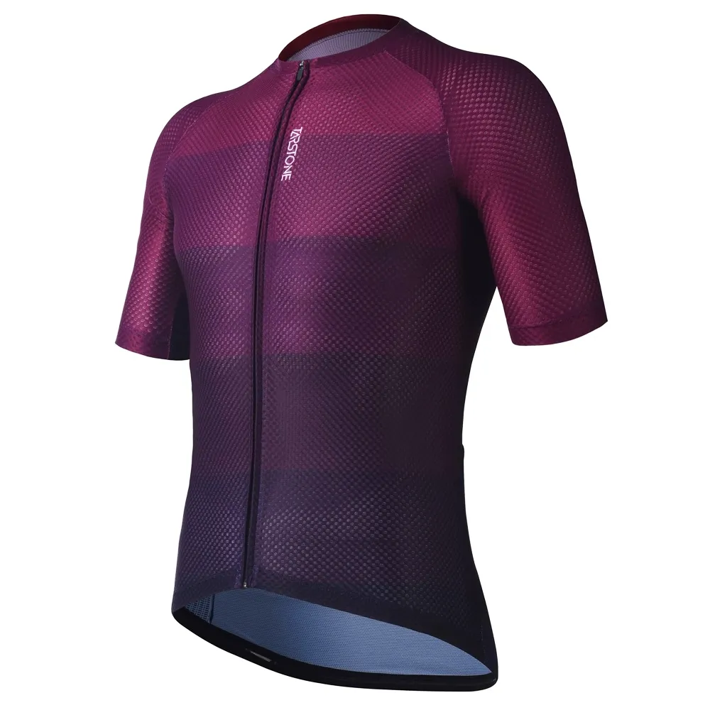 TARSTONE 2023 Custom MTB Sublimation Short Sleeve Cycling Jersey Men Clothing Moisture-Wicking Bike Wear Sportswear Factory