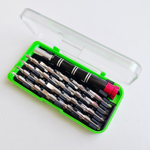 Precision Screwdriver Mini Set 21 In 1 For Mobile Phone Repair Computer Disassembly Flathead And <b>Torx</b> <b>Bits</b> Chromium Vanadium - Product Image 1