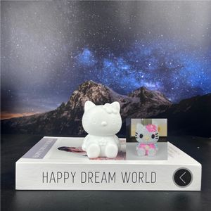 Kit de broderie diamant DIY pour <span class=keywords><strong>figurine</strong></span> de lapin ou d'ours en forme de dessin animé, à assembler soi-même, avec broderie complète et ornements en plâtre - Product Image 2