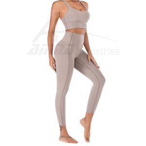 Ensemble de Legging et soutien-gorge de Yoga pour femmes, vêtements de Fitness, fabriqué en meilleur prix, vente en gros - Product Image 4