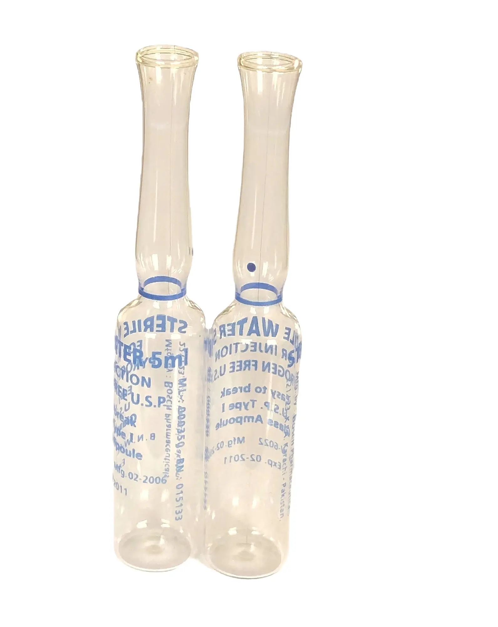 ISO vacía ácido hyaluronique de ampolla de vidrio de botella
