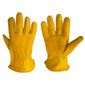 Un Logo personalizzato di qualità per uomo e donna in vera pelle di daino guanti da moto per regalo - Product Image 1