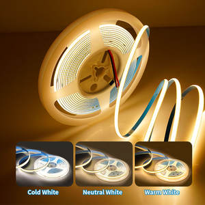 Joystar COB <span class=keywords><strong>LED</strong></span> <span class=keywords><strong>Strip</strong></span> <span class=keywords><strong>24</strong></span> <span class=keywords><strong>Volt</strong></span> 3000k-6000K Trắng CCT 5 Meter uốn cong ra90 + COB <span class=keywords><strong>LED</strong></span> <span class=keywords><strong>Strip</strong></span> Bộ dụng cụ cho đồ nội thất trần thương mại - Product Image 3