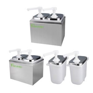 Dispensador de Salsas de Acero Inoxidable SY para Restaurantes, Equipo de Cocina Comercial, Fácil de Limpiar, Capacidad de 1L-5L - Product Image 3