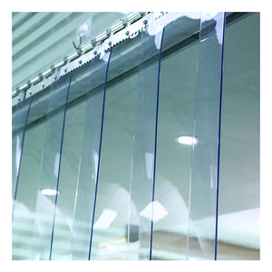 Lembar lunak PVC bening kristal 3mm teknik rajut lembaran transparan tebal untuk penggunaan industri - Product Image 1