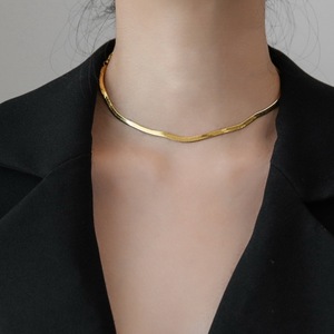 Nueva Tobillera de Acero Inoxidable Chapada en Oro PVD de 18K para Mujer |   Diseño minimalista de cadena de serpiente |   Hipoalergénico y Resistente a la Decoloración - Product Image 6
