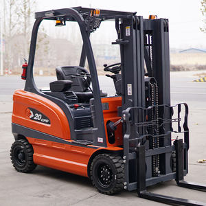 Недорогие мини-электрические вилочные погрузчики, портативные, 4-колесные, грузоподъемность 1, 2, 3 тонны, высота подъема 3000 мм, литий-ионная батарея, цена - Product Image 2