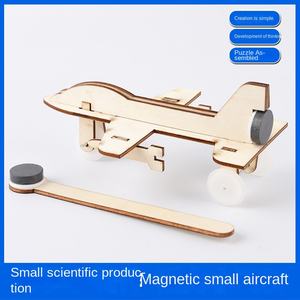 Studente scienza tecnologia in legno piccola produzione piccola invenzione bambini vapore scienza esperimento fai da te Puzzle fatto a mano giocattolo Set - Product Image 6