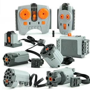 New Technical Motor Parts Building Blocks Power Function PF Model Sets Compatible Train Accessories MOC High-tech Bricks