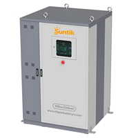 Sistema de Almacenamiento de Energía Industrial y Comercial Suntik LiFePO4 Grid con Garantía de 10 Años, 8000 Ciclos, Protección IP65 y Refrigeración por Aire, 100KWh
