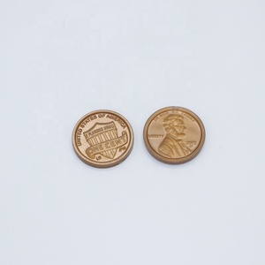 Pièces de monnaie personnalisées en plastique écologique de 1 et <span class=keywords><strong>2</strong></span> <span class=keywords><strong>euros</strong></span> pour souvenirs commémoratifs modernes - Product Image 5