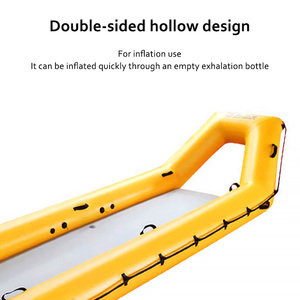 طوف نجاة بسطح جليدي عالي الطفو يمكن أن يطفو بنفسه لوحة إنقاذ مقاومة للاهتراء ودائمة قابلة للطي - Product Image 2