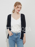 Cardigan tricoté décontracté pour femmes boutons pull simple boutonnage pour le printemps à la mode Ropa De Mujer Roupas Femininas Da Moda