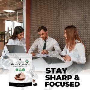 JBY OEM ODM カスタムマカパウダー（栄養ブランド向け）、持久力、集中力、回復力をサポートする天然ハーブサプリメント - Product Image 3