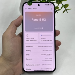 โทรศัพท์มือถือ <span class=keywords><strong>Oppo</strong></span> <span class=keywords><strong>Reno</strong></span> 13 <span class=keywords><strong>5G</strong></span> AI, หน้าจอ<span class=keywords><strong>6</strong></span>.59นิ้ว CPU CDMA/LTE 5000mAh ใช้แบตเตอรี่มือถือ - Product Image 5