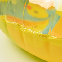 Offre spéciale d'été Portable PVC gonflable mignon canard anneau de bain pliable et caractéristique de sécurité pour adultes et enfants natation d'été