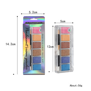 Buling Clay Nail Art Aurora Powder 2024 nuevo Glitter Maillard <span class=keywords><strong>Magic</strong></span> Mirror Powder Yunjin polvo belleza - Product Image 5