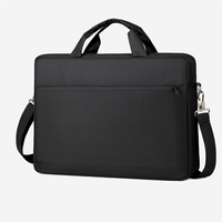 Bolsa para Portátil de 15.6 Pulgadas, Acolchada con EVA, Antigolpes, con Correa para Equipaje, Multifuncional, Tipo Bolso de Mano - Logotipo Personalizado