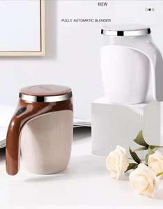 Lazy Coffee Intelligent Drink Cup 304 Stainless Steel Electric Self-Stirring Rotating Mark Convenient for Auto Magnetic Milk - Product Image 1