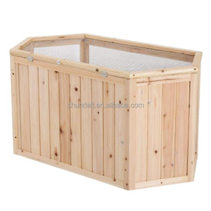 Gabbia di Lusso Personalizzata SDHC001 in Legno a Secchio per Criceti e Uccelli in Stile Lussuoso Confezionata in Scatola per la Vendita - Product Image 3