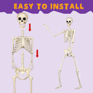 <strong>halloween</strong> posable prop movable joints plastic for haunted house yard graveyard party <strong>decoratio</strong> - Product Image 1