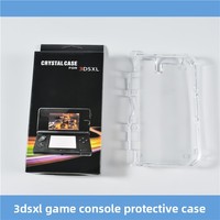 Étui de protection en cristal PC pour 3DS XL & LL fabriqué par le fabricant avec boîte colorée