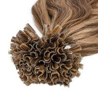 Extensions de cheveux humains HAOHAO HAIR 12A à double trame avec pointe en kératine, toutes couleurs, qualité salon, vente en gros, extensions de cheveux SDD
