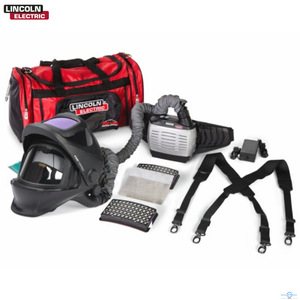 Respirador Purificador de Aire Lincoln Electric K5323, Ventilador de 180 L/min, Máscara de Protección para Soldadura con Filtro y Bolsa de Transporte - Product Image 1