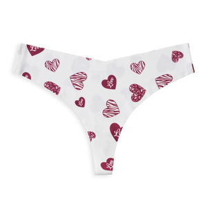 Culottes sexy pour femmes, imprimé floral en forme de cœur, <span class=keywords><strong>yoga</strong></span>, sans couture, taille basse, sous-vêtements pour femmes, plusieurs couleurs, sous-vêtements invisibles pour femmes - Product Image 2