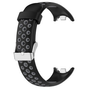 Correas de Reloj de Silicona de Doble Color para Xiaomi Band 8 9 10, Correa de Reloj Perforada para <span class=keywords><strong>MI</strong></span> Band 8 - Product Image 3