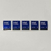 Autocollants pour ordinateur portable/PC/tablette/ordinateur de bureau Intel Core Ultra 7/5/9, logo Internet, autocollants unilatéraux, authentiques OEM, stock en stock, 6 mois, 100% authentiques