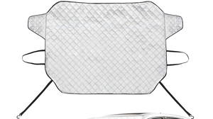Cubierta Universal para Parabrisas de Película de Aluminio, Parasol Impermeable Engrosado con 99% de Rechazo de Rayos UV, Acabado Mate, Color Único - Product Image 1