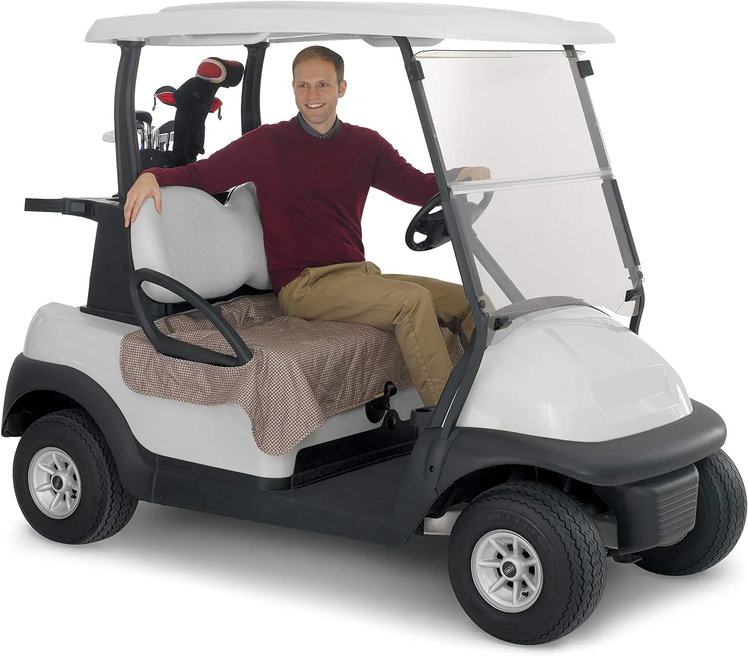 EPA chứng nhận gas Powered 6 hành khách Golf giỏ hàng với động cơ xăng để bán/6 chỗ ngồi Câu lạc bộ xe Golf giỏ hàng với xăng điện