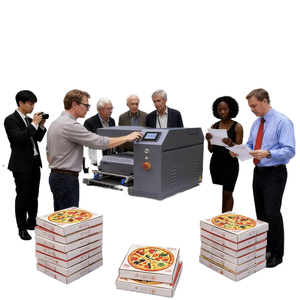 Impresora de Bolsas de Papel Kraft de Una Sola Pasada, 20m/min, Tinta CMYK, para Cajas de Pizza Corrugadas Absorbentes de Agua, Bolsas de Compra - Product Image 1