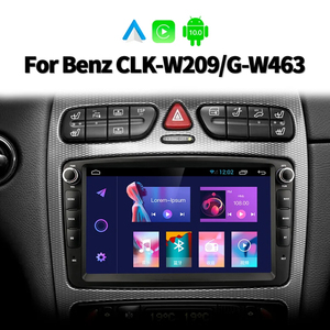 CarPlay Auto Stereo 2 DIN Android pour Mercedes Benz W209 <span class=keywords><strong>CLK</strong></span> W203 W463 <span class=keywords><strong>W208</strong></span> Car Radio Multimedia HeadUnit RDS GPS - Product Image 2