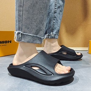 Tongs d'été blanches en mousse Eva antidérapantes pour hommes Pantoufles de sport personnalisées avec logo Pantoufles personnalisées avec logo pour femmes hommes - Product Image 5