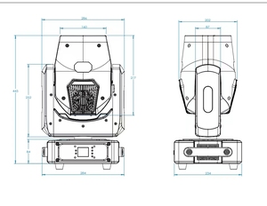 Mini projecteur à tête mobile 230W 7R Sharpy <span class=keywords><strong>Robot</strong></span> pour scène - Product Image 4