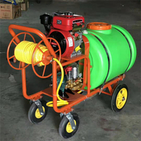 Pulvérisateur à pompe de chariot à essence de jardin de verger d'agriculture de 100l- 500l