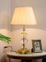 HJ HOME Meerosee Hôtel Lampe de chevet Décoration intérieure Éclairage Bureau Lampe de bureau Salon Table d'appoint Table de luxe